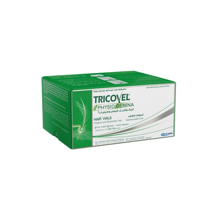 Physiogenina Hairloss Treatment 10 Vials - Tricovel | تريكوفل امبولات فيزيوجينينا