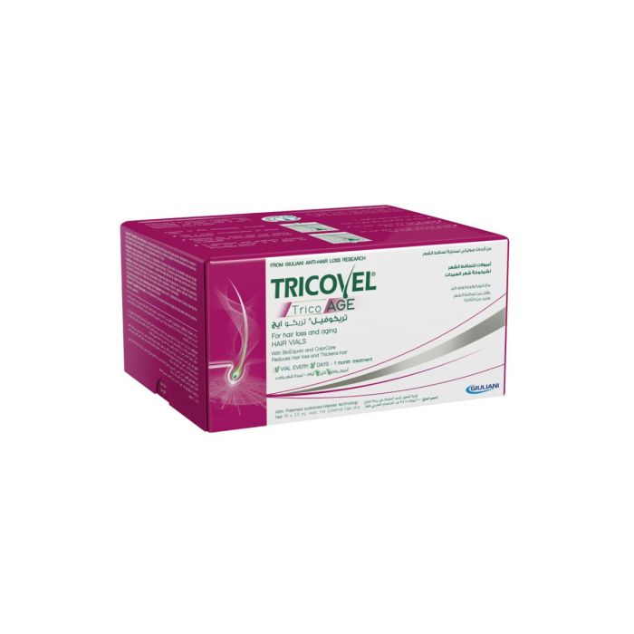 TricoAGE® Permanent Hairloss Treatment 10 Vials - Tricovel |امبوالت تريكوايج
