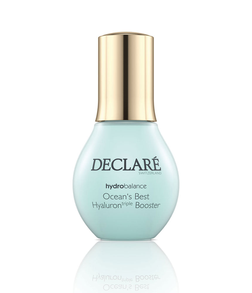 Declare Declare Hyaluron Triple booster 50ml | ديكلاريه اوشنز بيست سيروم ترطيب البشرة ونضارتها الفوري مع حمض الهيالورونيك الثلاثي 50مل
