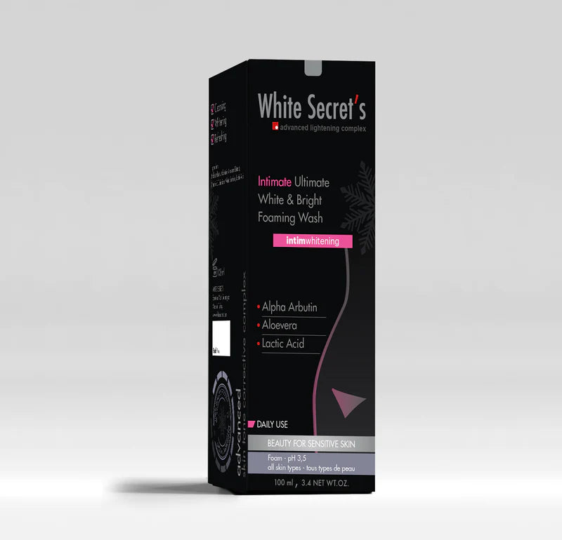 INTIMATE ULTIMATE WHITE & BRIGHT GENTLE CLEANSING FOAMING
