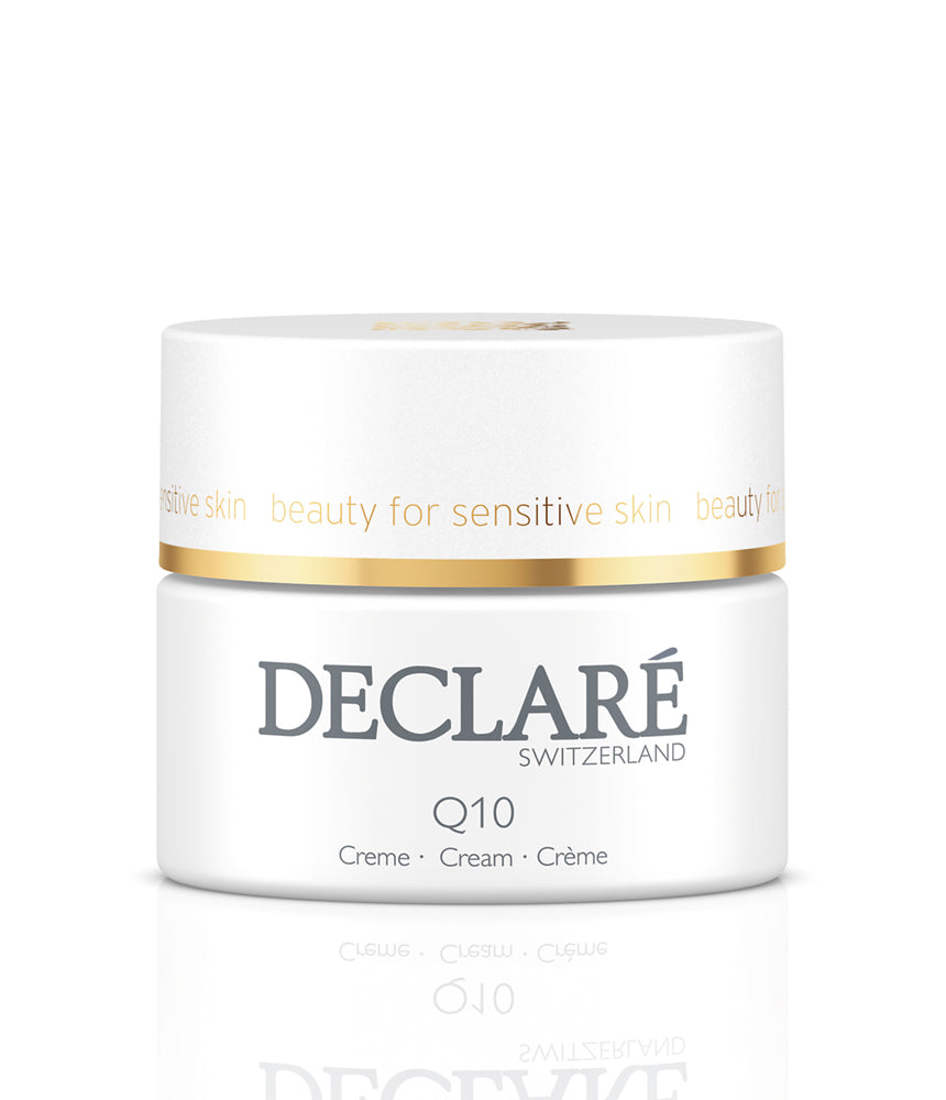 Declare QUICKLY IMPROVES THE APPEARANCE OF YOUR SKIN | Q10 ديكلاريه كريم ازالة اثار التجاعيد لكل انواع البشرة 50 مل