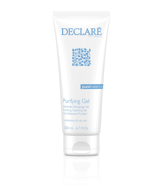 Declare Purifying Cleansing Gel for Combination and Oily Skin 200 ML | ديكلاريه جل تنظيف البشرة الدهنية لتنظيف وتنقية البشرة الدهنية والمختلطة  مل200